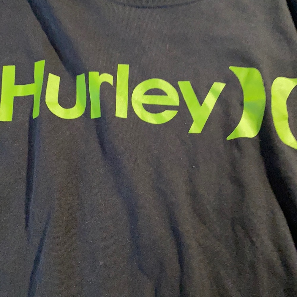 black hurley long sleeve